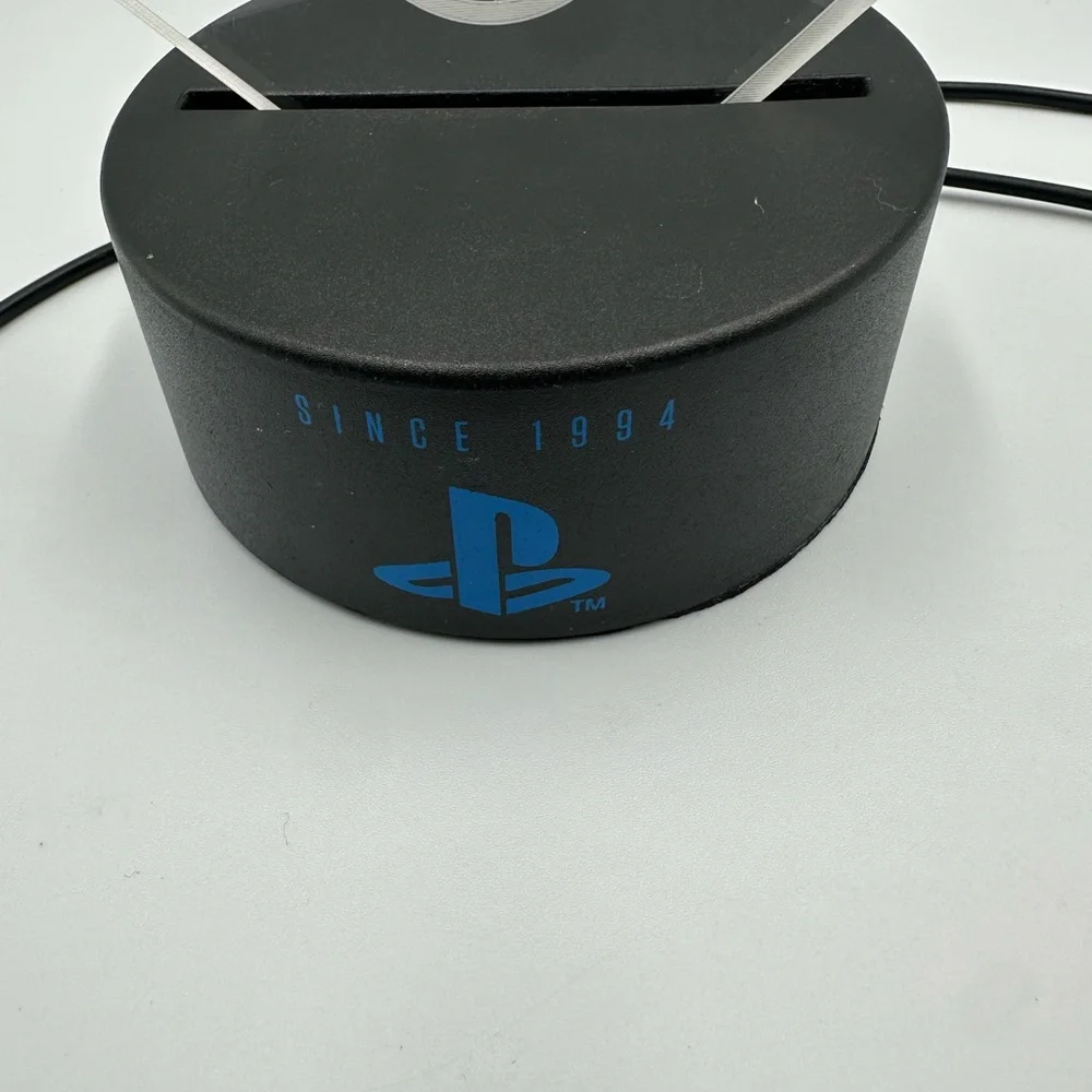 PlayStation Culturefly Acrylic LED Light Display Blue Collectible Gaming